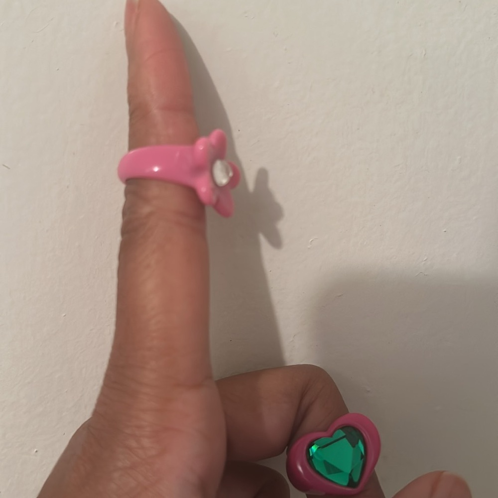 🌺 Pink Flower Ring - Picture 3 of 4